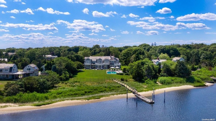 Nestled on +/- 3.1 pristine acres with +/- 227' of frontage on - Beach Home for sale in Westhampton Beach, New York on Beachhouse.com