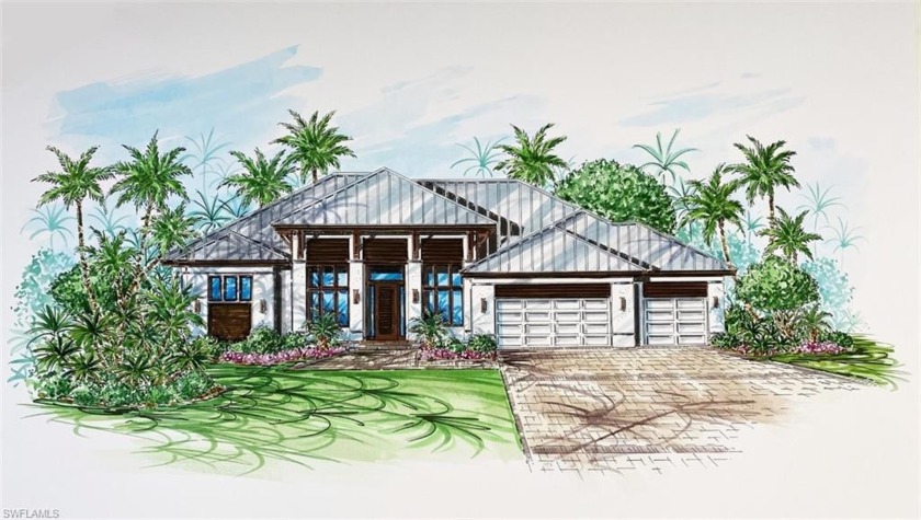 Exceptional new custom-built home on an oversized 100x110 foot - Beach Home for sale in Marco Island, Florida on Beachhouse.com