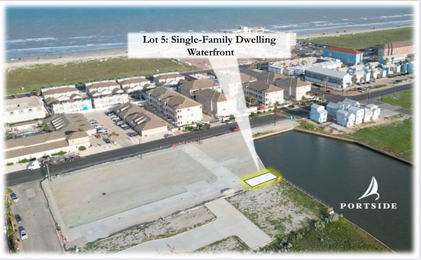 Amazing Waterfront development on Lake Padre. Fantastic location - Beach Lot for sale in Corpus Christi, Texas on Beachhouse.com