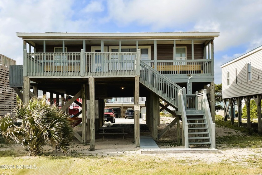 Experience the charm of this delightful 4-bedroom, 2-bath - Beach Home for sale in Oak Island, North Carolina on Beachhouse.com