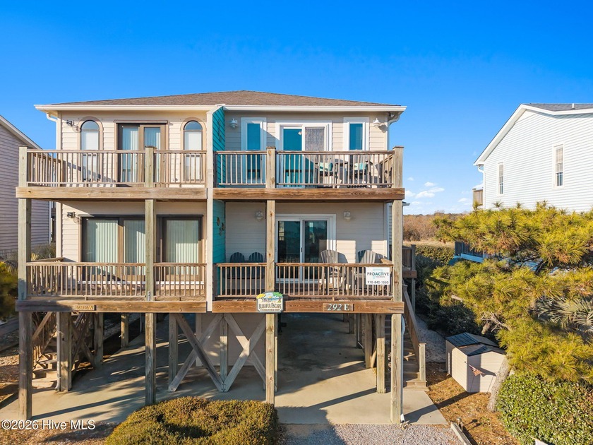 Beautifully updated 3-bedroom, 2-bath duplex offering expansive - Beach Condo for sale in Holden Beach, North Carolina on Beachhouse.com