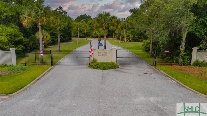 Welcome home to Fig Tree Landing!  This beautiful gated coastal - Beach Lot for sale in Midway, Georgia on Beachhouse.com