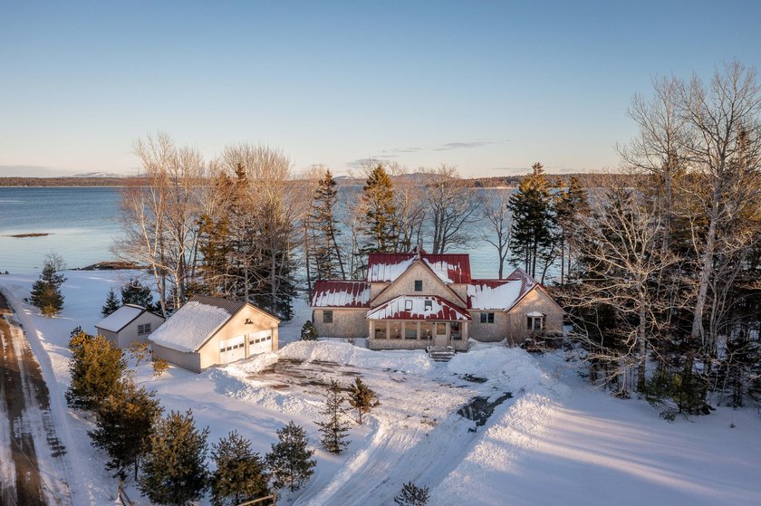 Welcome to 191 Woods Point Road, a delightful oceanfront - Beach Home for sale in Blue Hill, Maine on Beachhouse.com