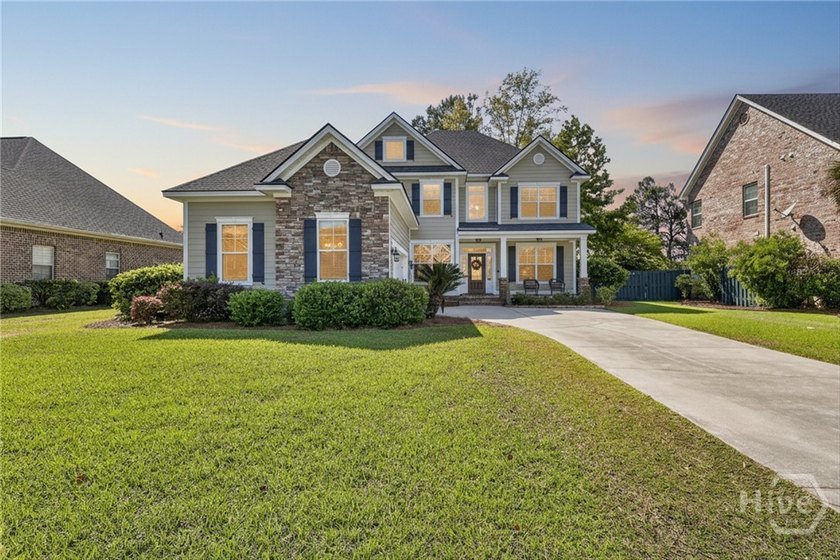 Beautifully positioned on the golf course in sought-after - Beach Home for sale in Richmond Hill, Georgia on Beachhouse.com