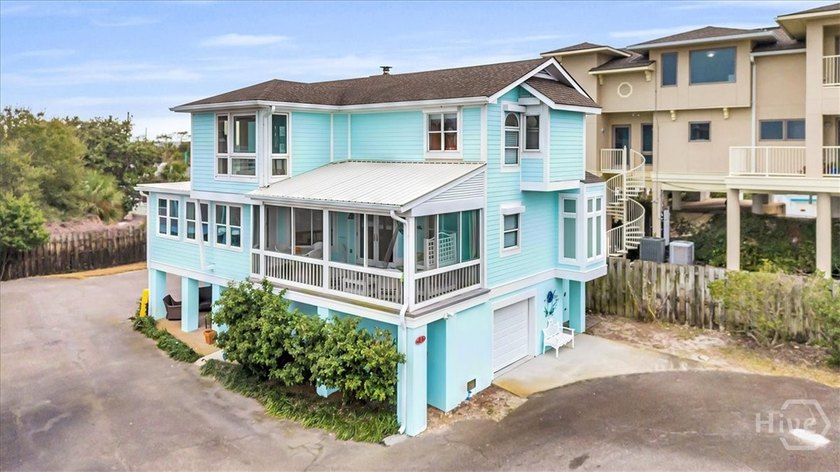 Own a spacious home, in a gated oceanfront community of just 4 - Beach Home for sale in Tybee Island, Georgia on Beachhouse.com