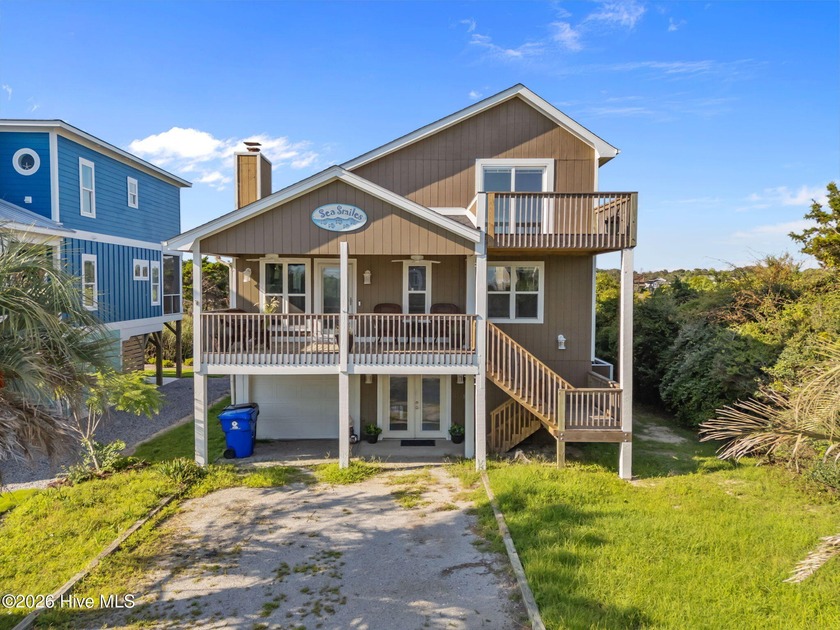 WELCOME TO ''SEA SMILES'' with MARSH AND OCEAN VIEWS! This 3rd - Beach Home for sale in Oak Island, North Carolina on Beachhouse.com