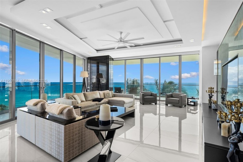 One-of-a-kind, turnkey direct oceanfront residence curated and - Beach Condo for sale in Sunny Isles Beach, Florida on Beachhouse.com