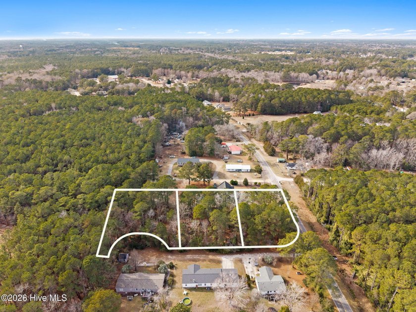 Rare opportunity to own three parcels being sold as one - Beach Lot for sale in Shallotte, North Carolina on Beachhouse.com