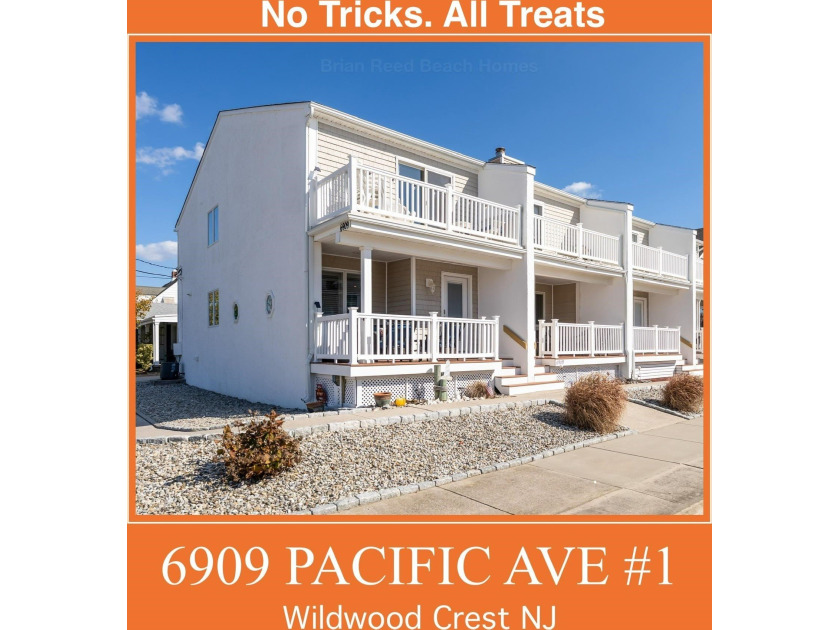 Beautiful End Unit Townhome ust a short stroll to Sunset Lake in - Beach Townhome/Townhouse for sale in Wildwood Crest, New Jersey on Beachhouse.com