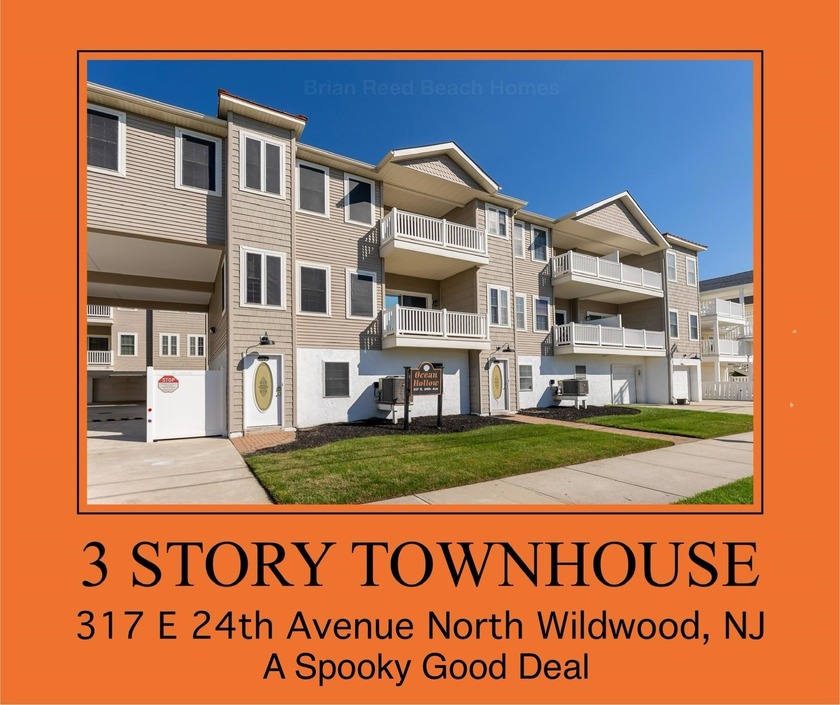 It's Extremely Rare to find a 3 Bedroom 2.5 Bath 3 Story - Beach Townhome/Townhouse for sale in North Wildwood, New Jersey on Beachhouse.com