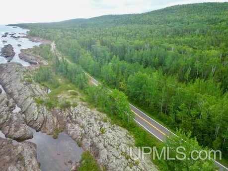 Over 200 feet of Lake Superior shoreline as your front yard - Beach Acreage for sale in Eagle Harbor, Michigan on Beachhouse.com