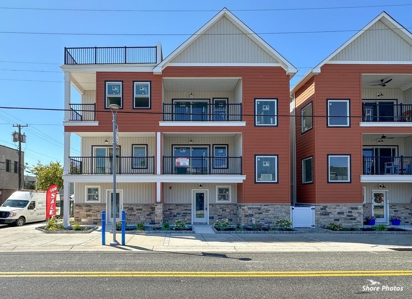 New Construction, three bedrooms, two bath condo located in the - Beach Condo for sale in Wildwood, New Jersey on Beachhouse.com