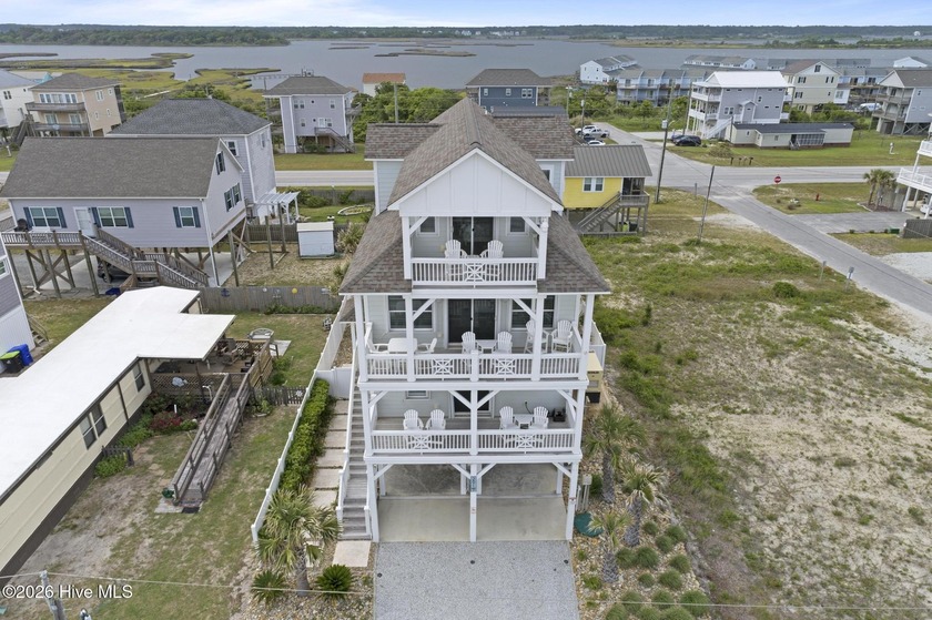 Located in North Topsail Beach, this custom-featured, truly - Beach Home for sale in North Topsail Beach, North Carolina on Beachhouse.com