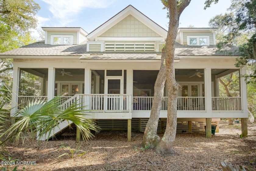 Canopied by Live Oaks, nestled in Bald Head's magnificent - Beach Home for sale in Bald Head Island, North Carolina on Beachhouse.com