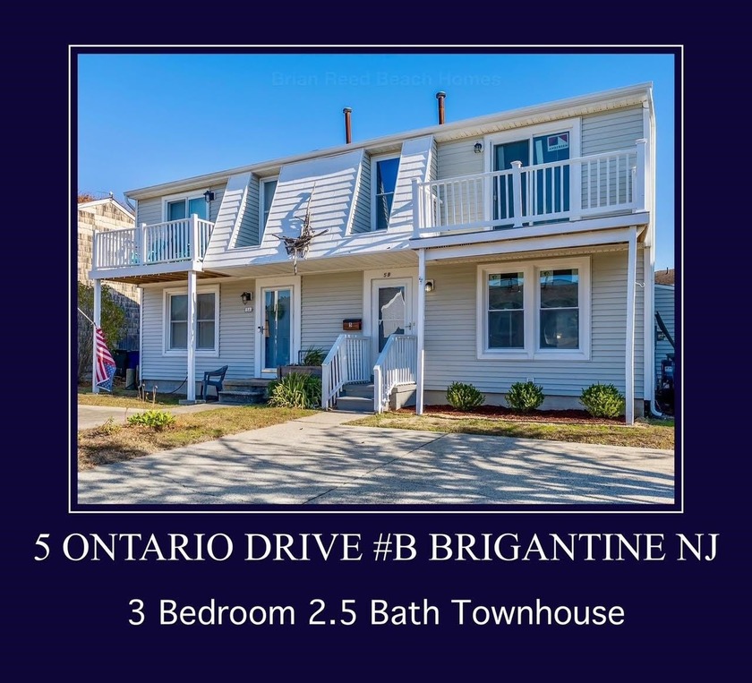 Much Sought after Southend Townhome located just a quick stroll - Beach Townhome/Townhouse for sale in Brigantine, New Jersey on Beachhouse.com