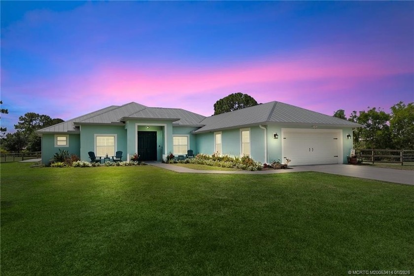 Every day is a vacation in this custom CBS 4 bedroom, 4.5 bath - Beach Home for sale in Palm City, Florida on Beachhouse.com