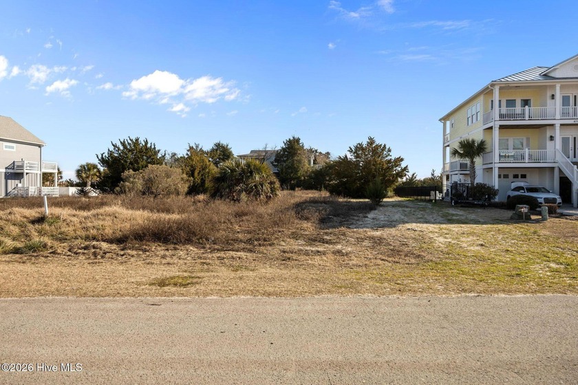 Private, secluded Lot on Holden Beach on second row from ICW - Beach Lot for sale in Holden Beach, North Carolina on Beachhouse.com