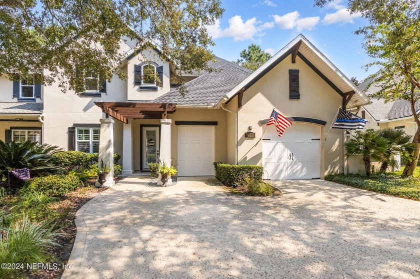 Enjoy beautiful golf course views in this rarely available - Beach Home for sale in Fernandina Beach, Florida on Beachhouse.com