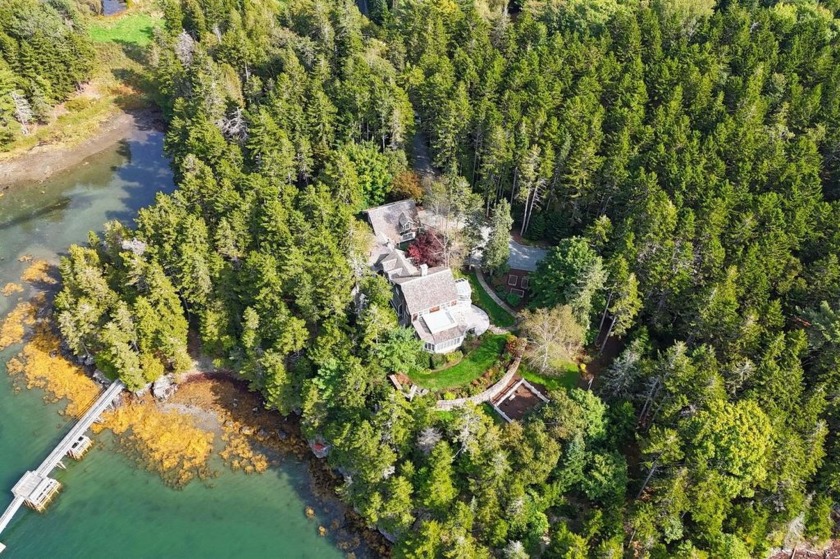 Introducing EAGLESMERE, a rare waterfront estate located on the - Beach Home for sale in Brooksville, Maine on Beachhouse.com