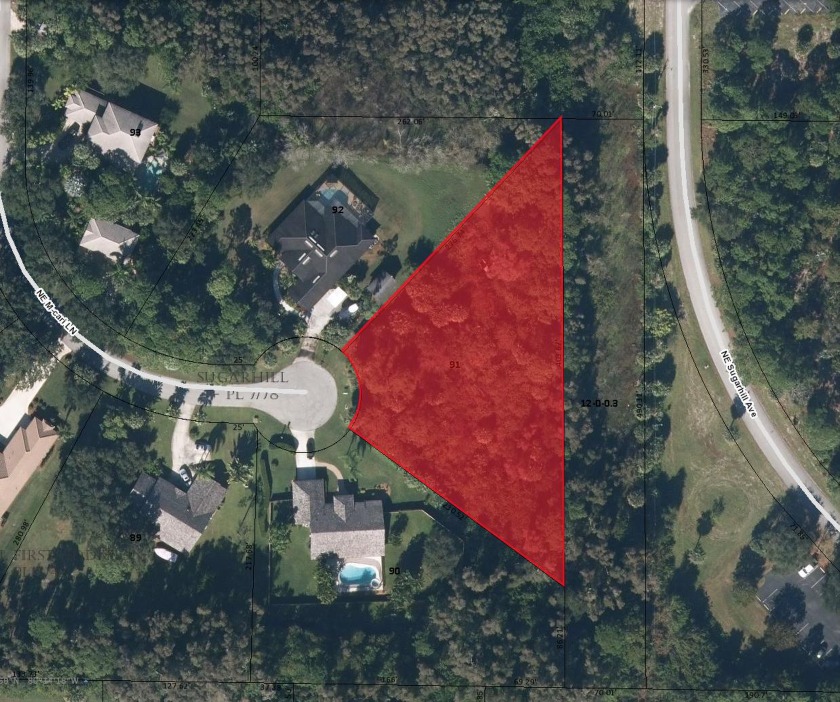 Dream Lot and Dream Location - and one of the few lots with NO - Beach Lot for sale in Jensen Beach, Florida on Beachhouse.com