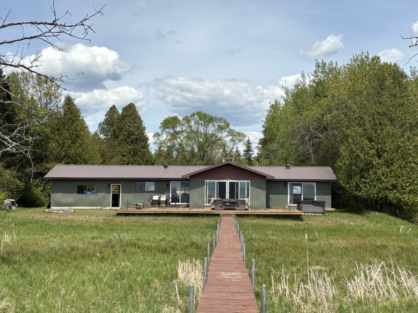 Welcome to this stunning Lake Michigan waterfront home located - Beach Home for sale in Naubinway, Michigan on Beachhouse.com
