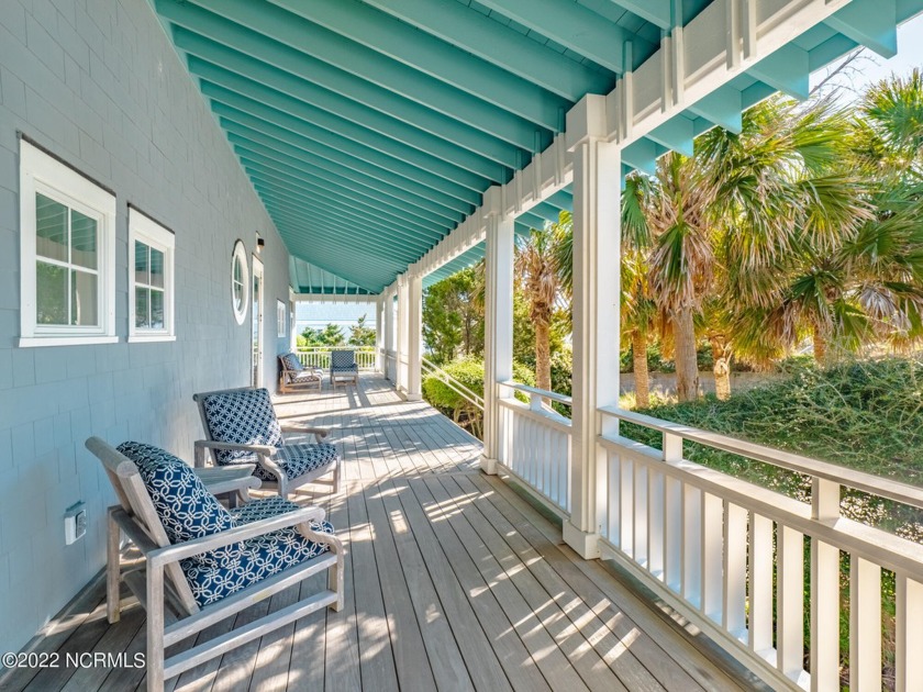 From this five bedroom, 6.5 bath oceanfront's beautifully - Beach Home for sale in Bald Head Island, North Carolina on Beachhouse.com