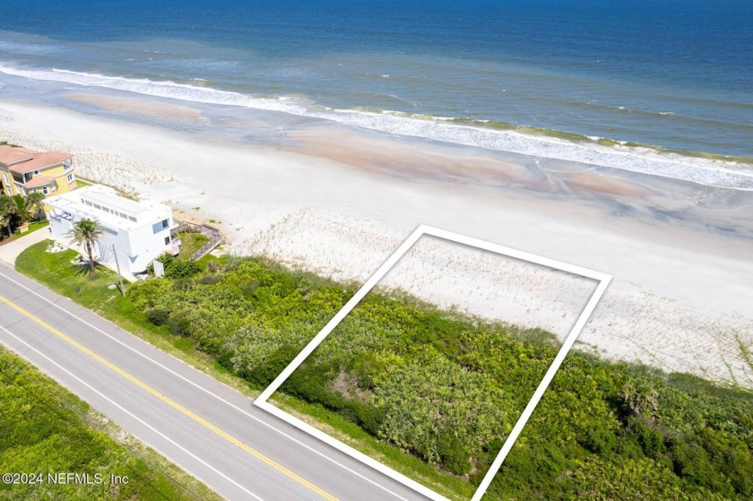 Exclusive oceanfront building lot featuring 100 feet of stunning - Beach Lot for sale in St Augustine, Florida on Beachhouse.com