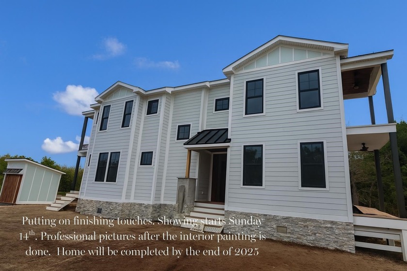 This lake-view corner, new-construction home is situated on a - Beach Home for sale in Cape May Point, New Jersey on Beachhouse.com