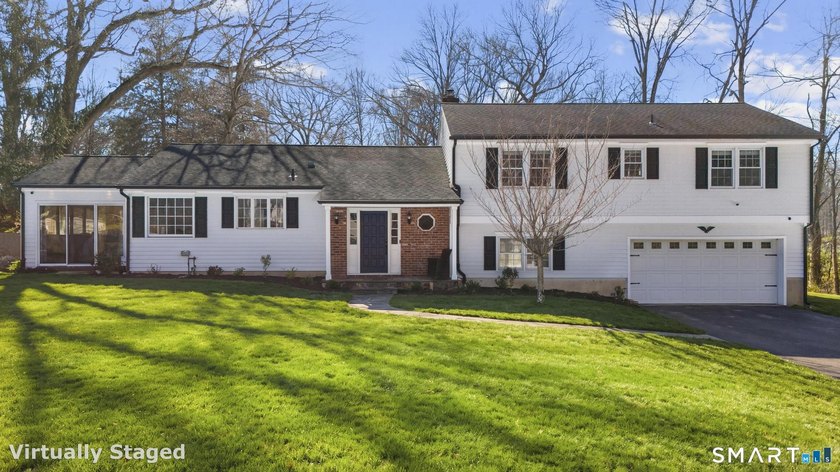 Recently renovated and ideally set on a full acre in sought - Beach Home for sale in Norwalk, Connecticut on Beachhouse.com