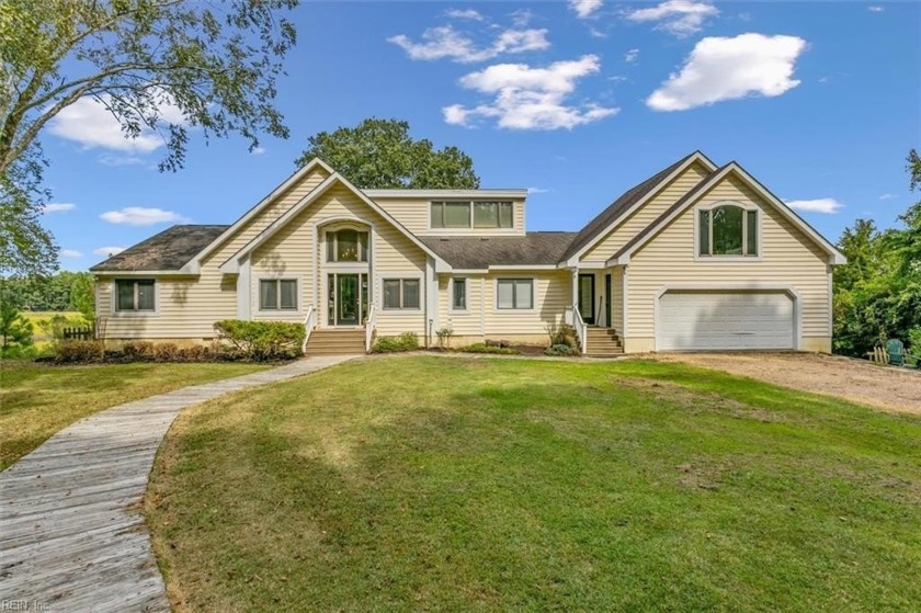 This enchanted deep water house, secluded on almost 11 acres is - Beach Home for sale in Smithfield, Virginia on Beachhouse.com