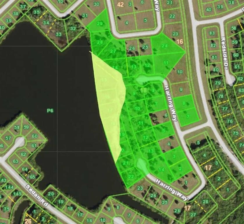 13+ acres of lakefront property located in the Rotonda - Beach Lot for sale in Placida, Florida on Beachhouse.com