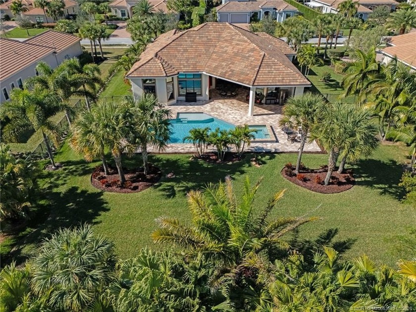 Spectacular outdoor living with a resort-style pool and spa - Beach Home for sale in Palm City, Florida on Beachhouse.com