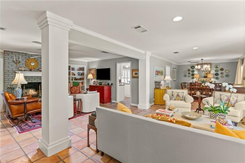 Stylishly updated ranch in Sea Palms. Mexican tile flooring - Beach Home for sale in Saint Simons, Georgia on Beachhouse.com