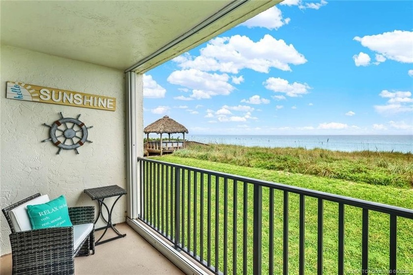Stunning, Direct Ocean views greet you from this pristine 2 - Beach Condo for sale in Jensen Beach, Florida on Beachhouse.com