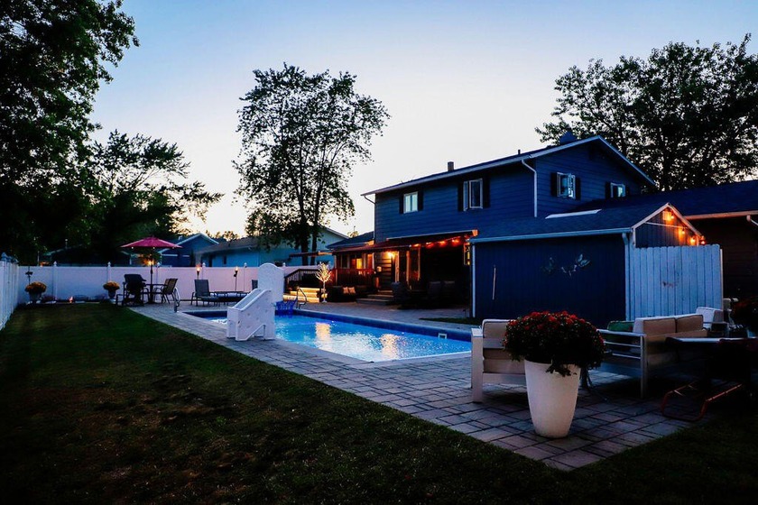Experience the magic of Lake Michigan living with two deeded - Beach Home for sale in New Buffalo, Michigan on Beachhouse.com