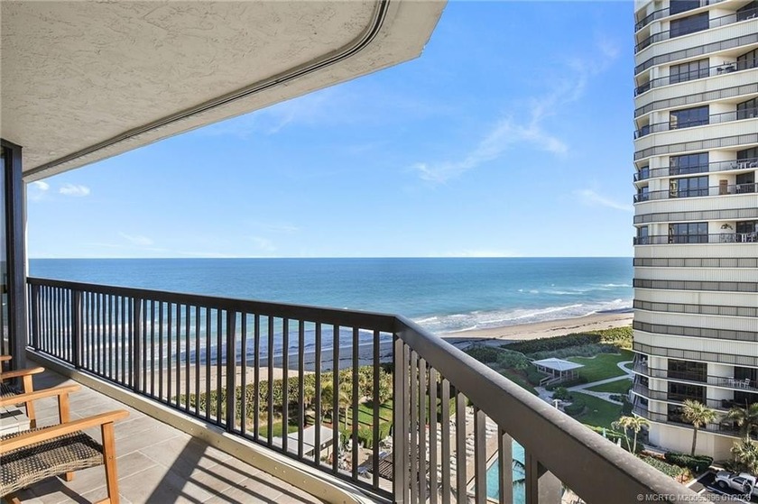Perched on the 9th floor, this spacious southeast end unit - Beach Condo for sale in Jensen Beach, Florida on Beachhouse.com