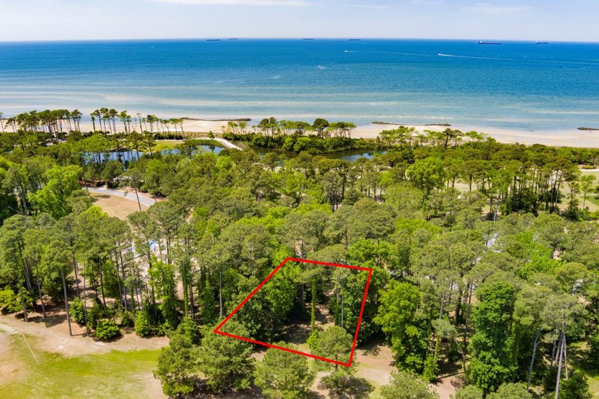 Gorgeous oversized homesite overlooking the 6th hole on Palmer - Beach Lot for sale in Cape Charles, Virginia on Beachhouse.com