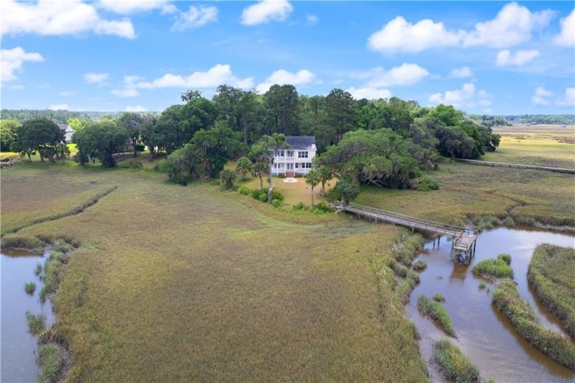 Majestic Marshfront Home in Eagle Neck's Fly-In Community | - Beach Home for sale in Townsend, Georgia on Beachhouse.com