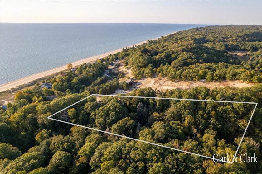 Unparalleled Lake Michigan views await on this 4-acre Driftwood - Beach Acreage for sale in Shelby, Michigan on Beachhouse.com