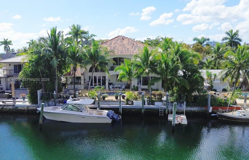 Experience the pinnacle of waterfront living in this magnificent - Beach Home for sale in North Miami, Florida on Beachhouse.com