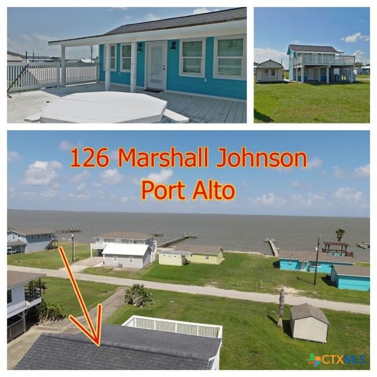 The spacious covered and uncovered upper deck is the perfect - Beach Home for sale in Port Lavaca, Texas on Beachhouse.com