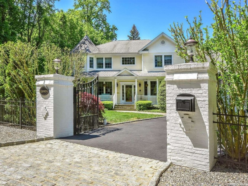 Welcome to this beautiful Private Gated Classic Colonial with - Beach Home for sale in Sea Cliff, New York on Beachhouse.com