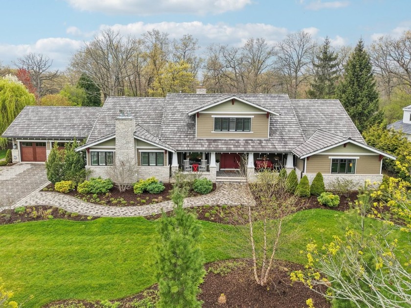 This exquisite 5 bed, 5 full bath, 2 half bath home offers - Beach Home for sale in Lake Forest, Illinois on Beachhouse.com