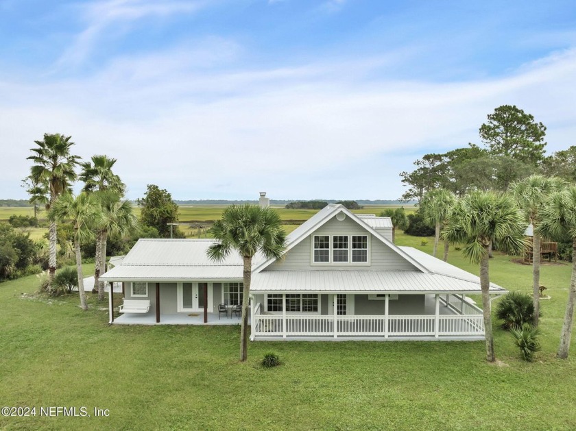 Looking for Marshfront Acreage? Check out this dream farmhouse - Beach Home for sale in Jacksonville, Florida on Beachhouse.com