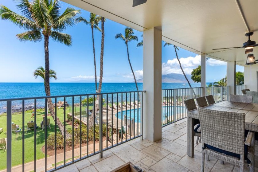 Premium, 3 BD, Luxury Ocean Front Condo - Royal Mauian #218 - Beach Vacation Rentals in Kihei, Maui, HI on Beachhouse.com