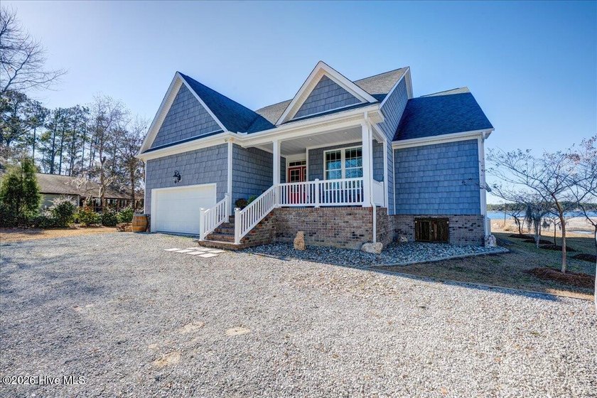 Nestled along the serene Upper Broad Creek and just a short boat - Beach Home for sale in New Bern, North Carolina on Beachhouse.com