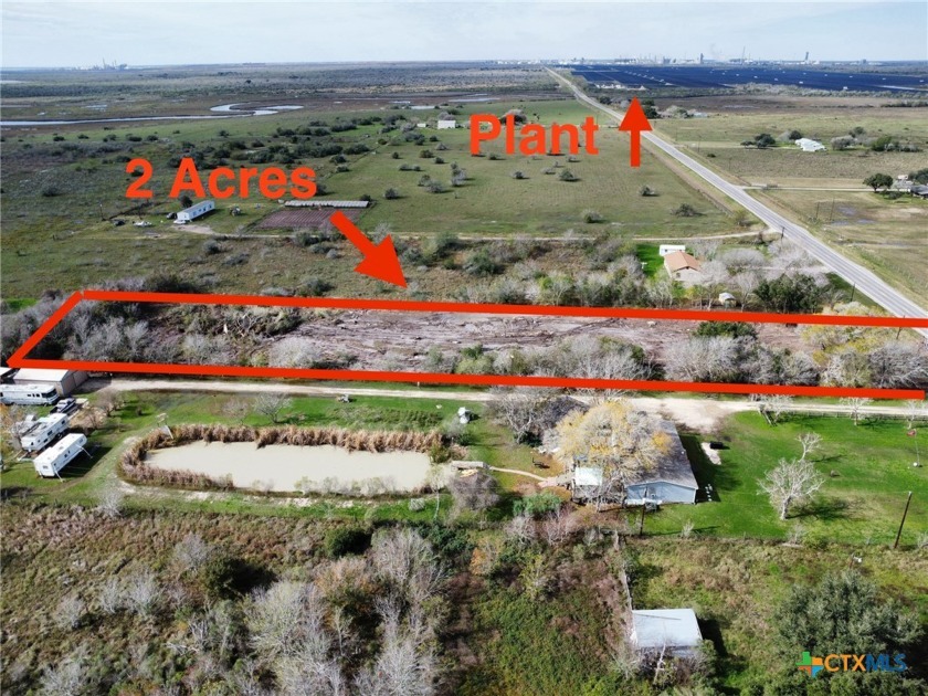 2 acres of cleared, unrestricted property with an electric pole - Beach Acreage for sale in Port Lavaca, Texas on Beachhouse.com