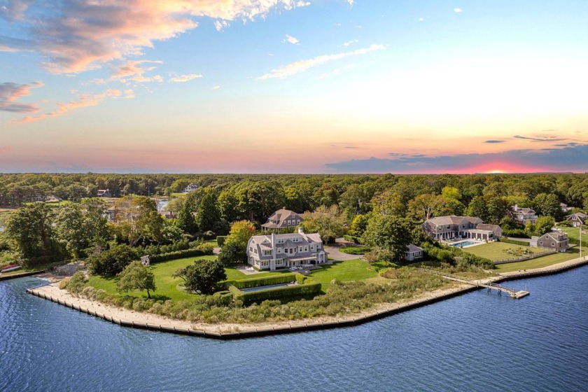 Presenting the epitome of timeless and elegant waterfront living - Beach Home for sale in Quogue, New York on Beachhouse.com