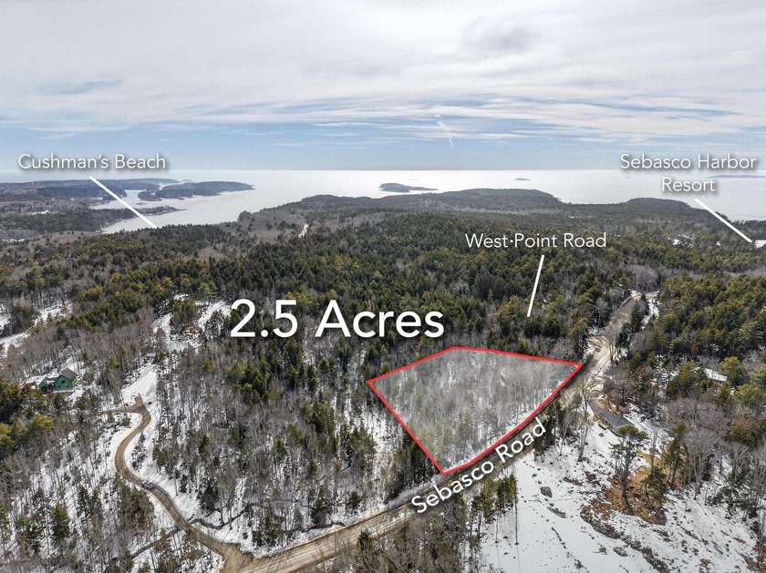 Nestled in the heart of Phippsburg, this 2.5 acre parcel offers - Beach Acreage for sale in Phippsburg, Maine on Beachhouse.com