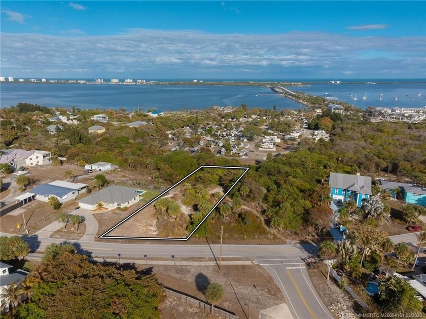 Unmatched Elevation and Sweeping Wide Water views define this - Beach Lot for sale in Jensen Beach, Florida on Beachhouse.com